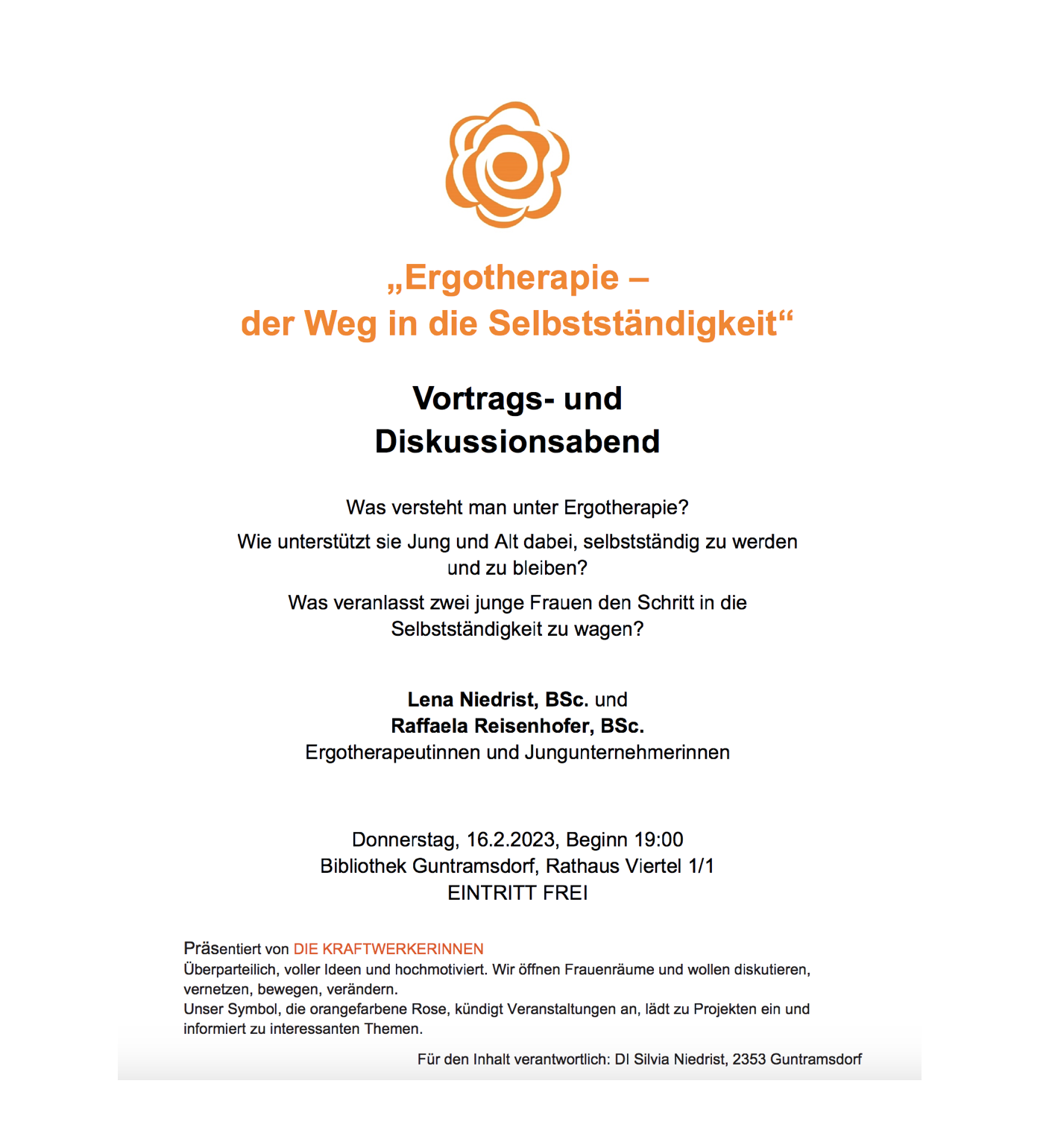 Vortrag Ergotherapie 2023